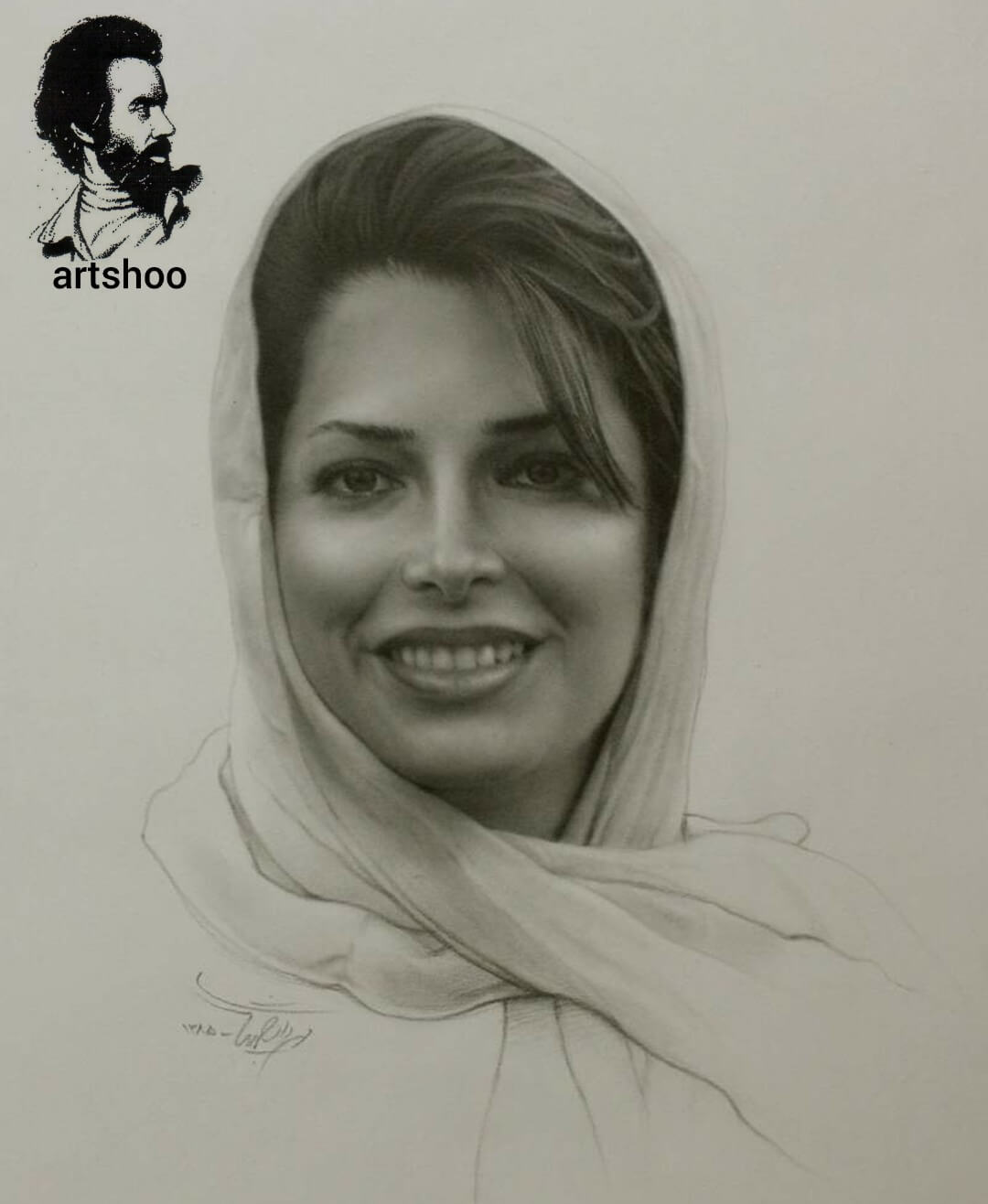 آموزش نقاشی سیاه قلم